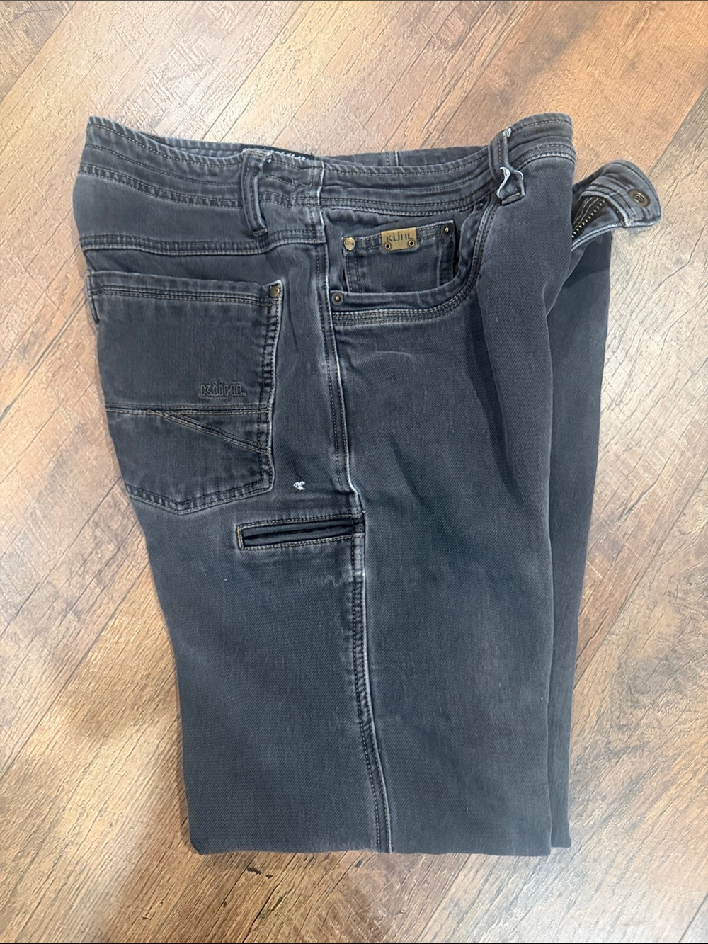 Kuhl Men's Black Relaxed Carpenter Jeans Sharp shooter